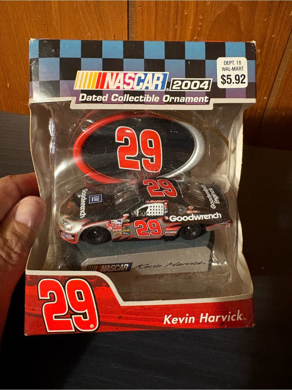 Nascar Kevin Harvick #29 Black and Red Collectible Ornament